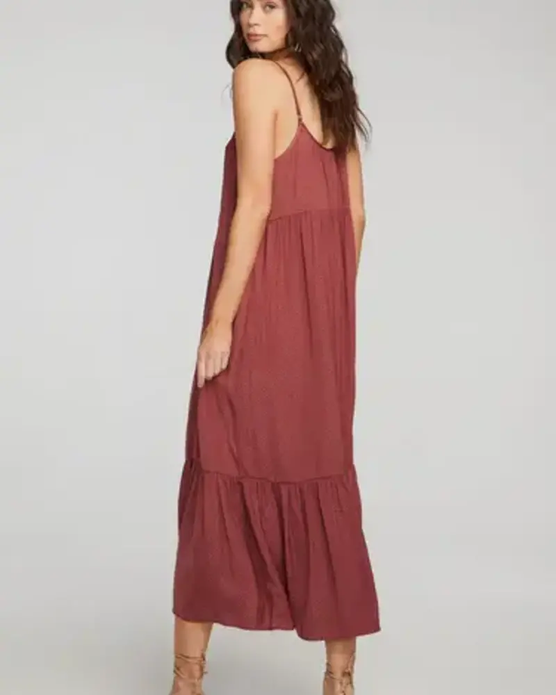 Salt Water Lux Cline Tank Midi Dress