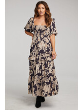 Salt Water Lux Carina Floral Maxi Dress