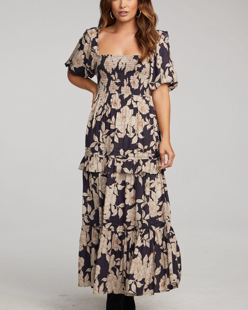 Salt Water Lux Carina Floral Maxi Dress