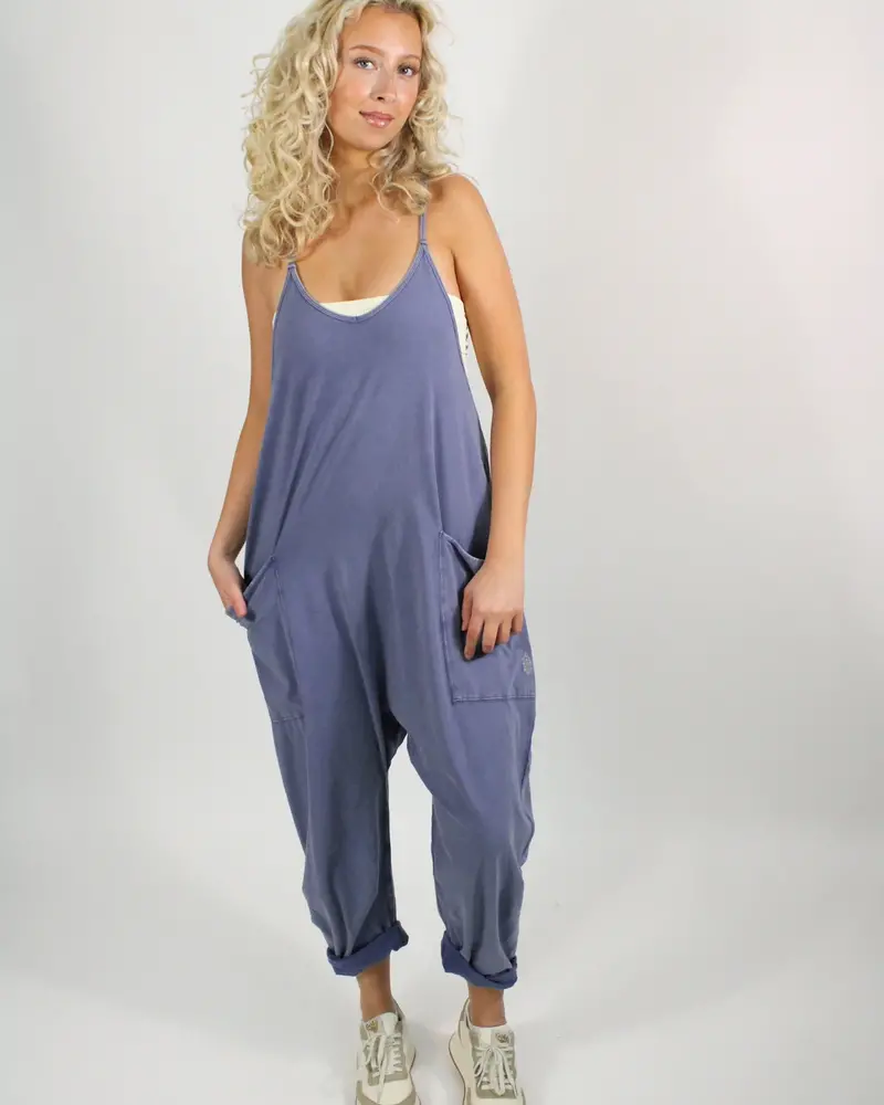 Free People Hot Shot Onesie | Indigo