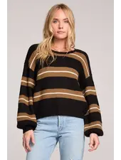 Salt Water Lux Mimi Black Sweater
