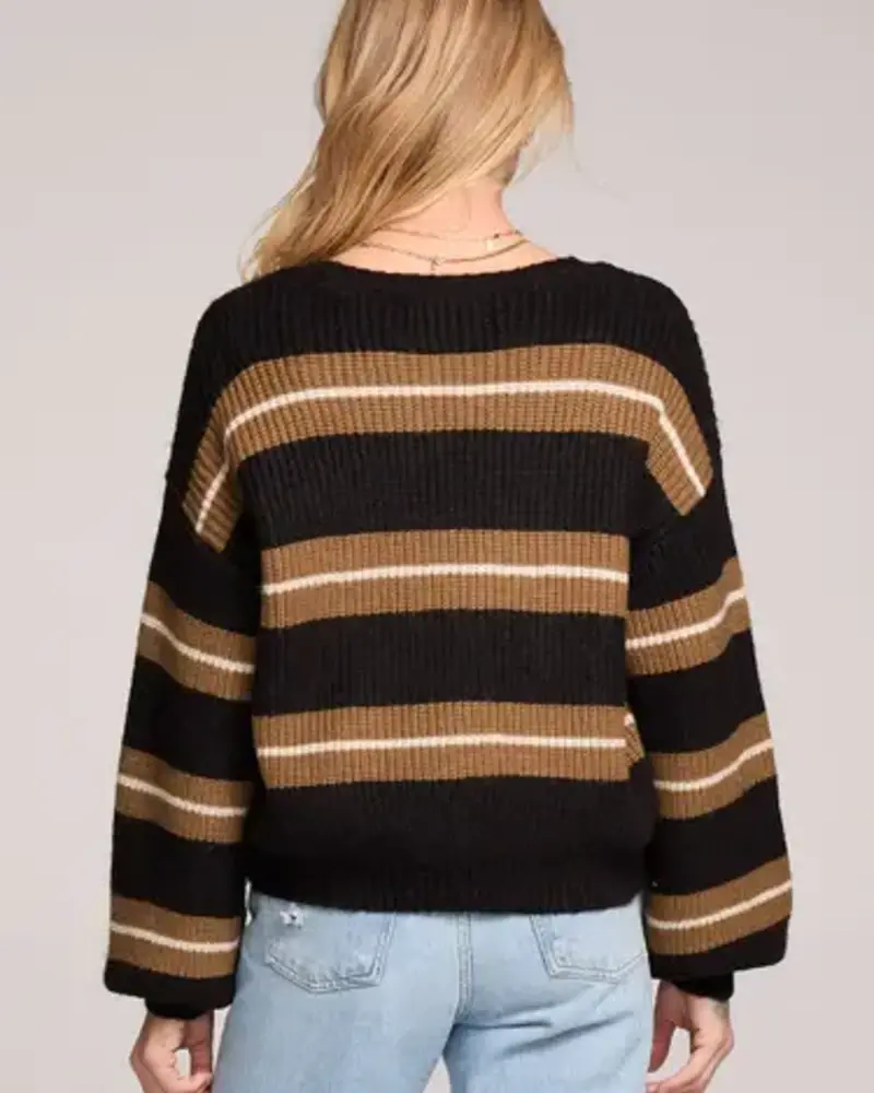 Salt Water Lux Mimi Black Sweater