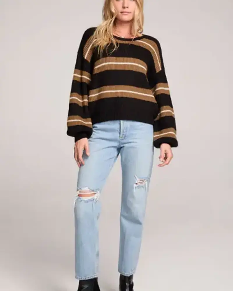 Salt Water Lux Mimi Black Sweater