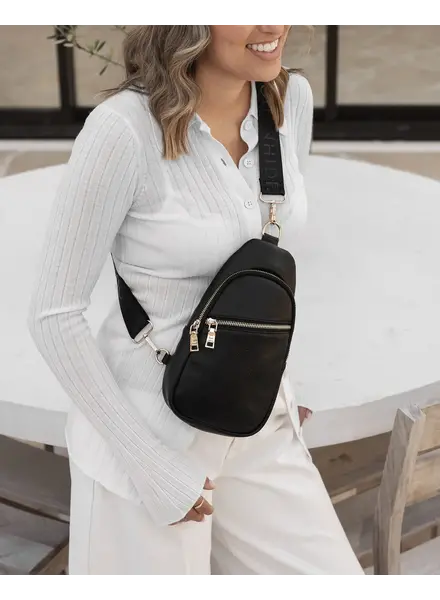 Louenhide Bella Sling Bag | Black