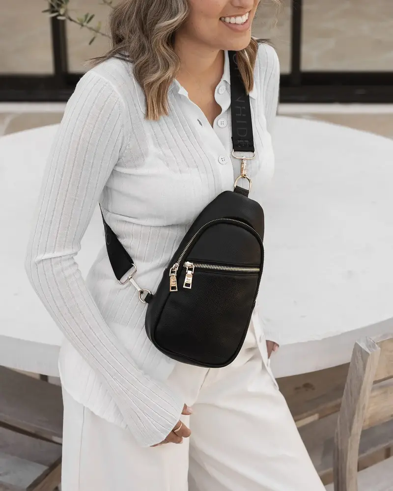 Louenhide Bella Sling Bag | Black