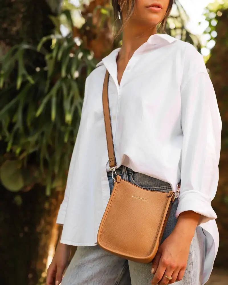 Louenhide Parker Crossbody Bag | Caramel