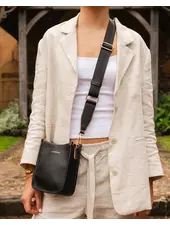 Louenhide Parker Crossbody Bag | Black