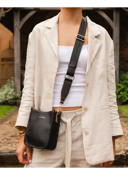 Louenhide Parker Crossbody Bag | Black