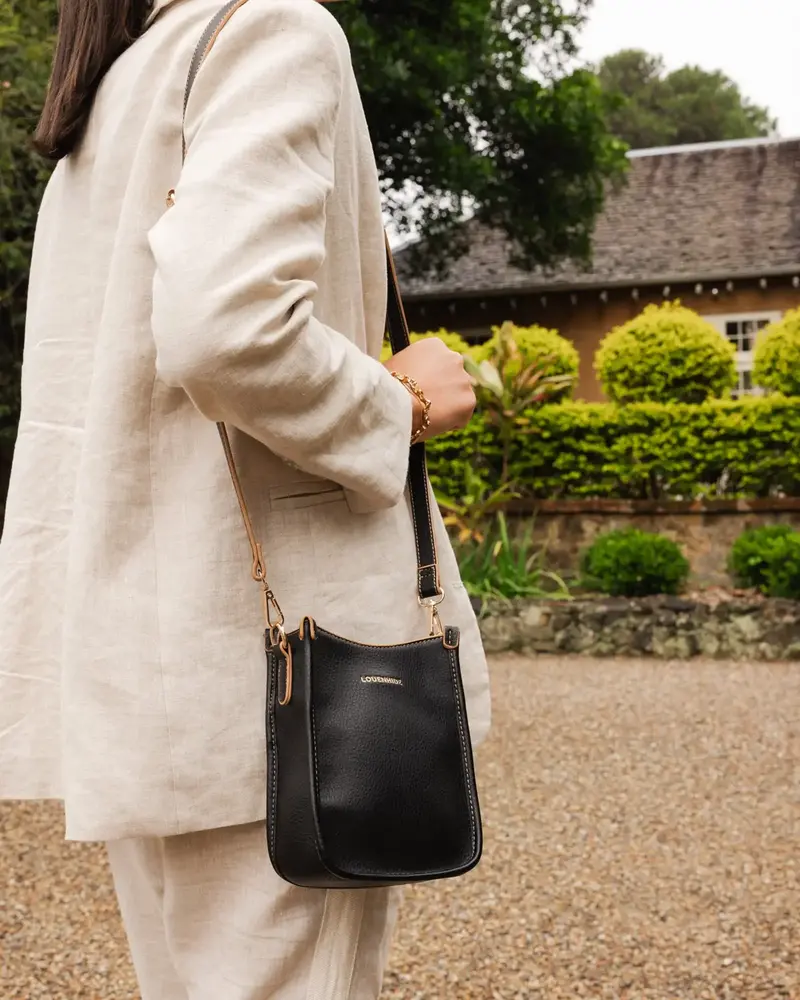 Louenhide Parker Crossbody Bag | Black