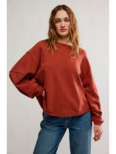 Free People Total Eclipse Tee | Spiced Rum