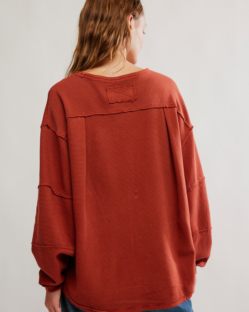 Free People Total Eclipse Tee | Spiced Rum