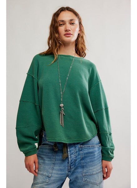 Free People Total Eclipse Tee | Pine