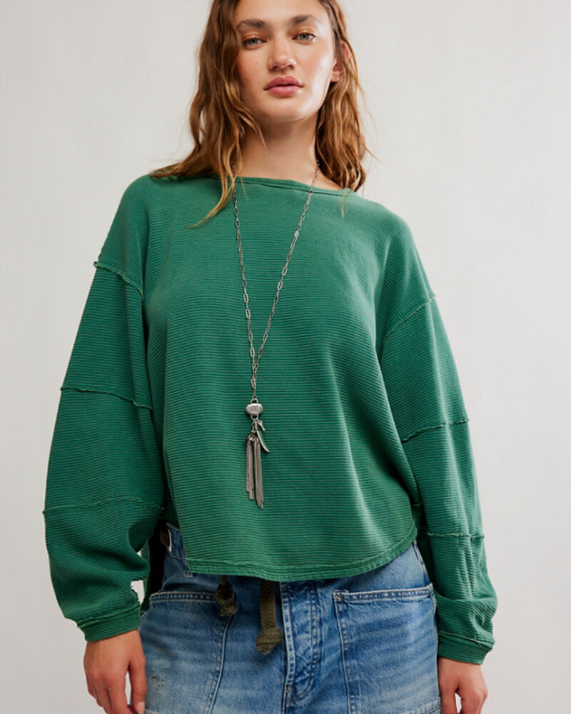 Free People Total Eclipse Tee | Pine