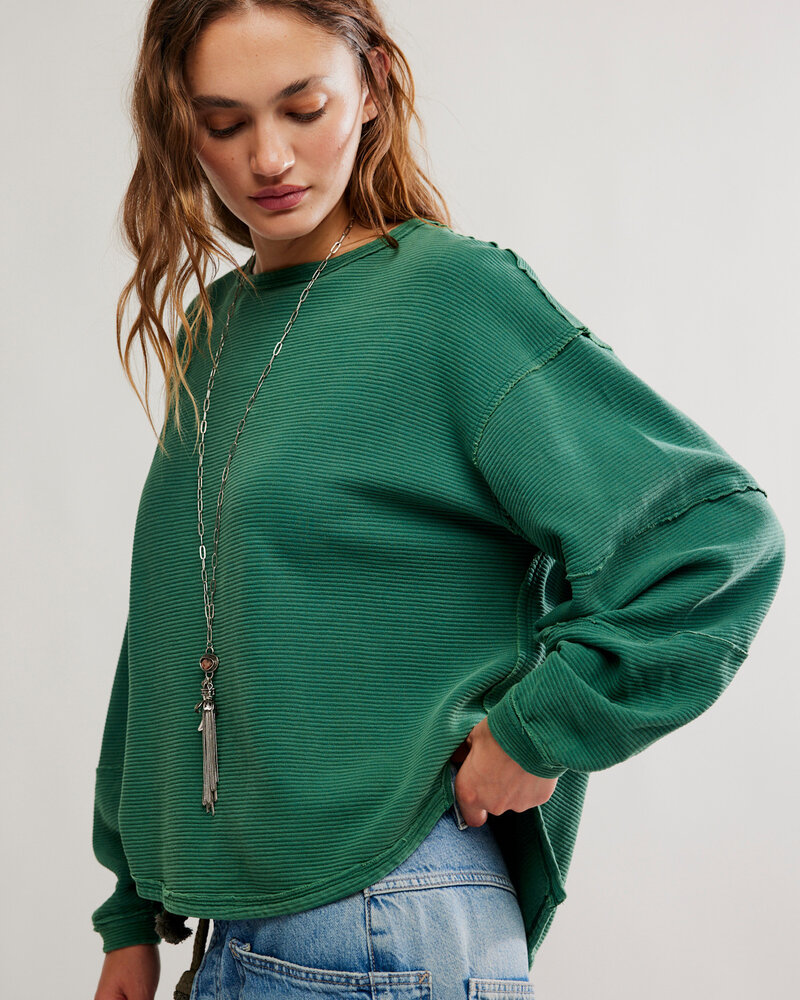 Free People Total Eclipse Tee | Pine