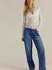 Free People Stick Around Slim Curve Jeans