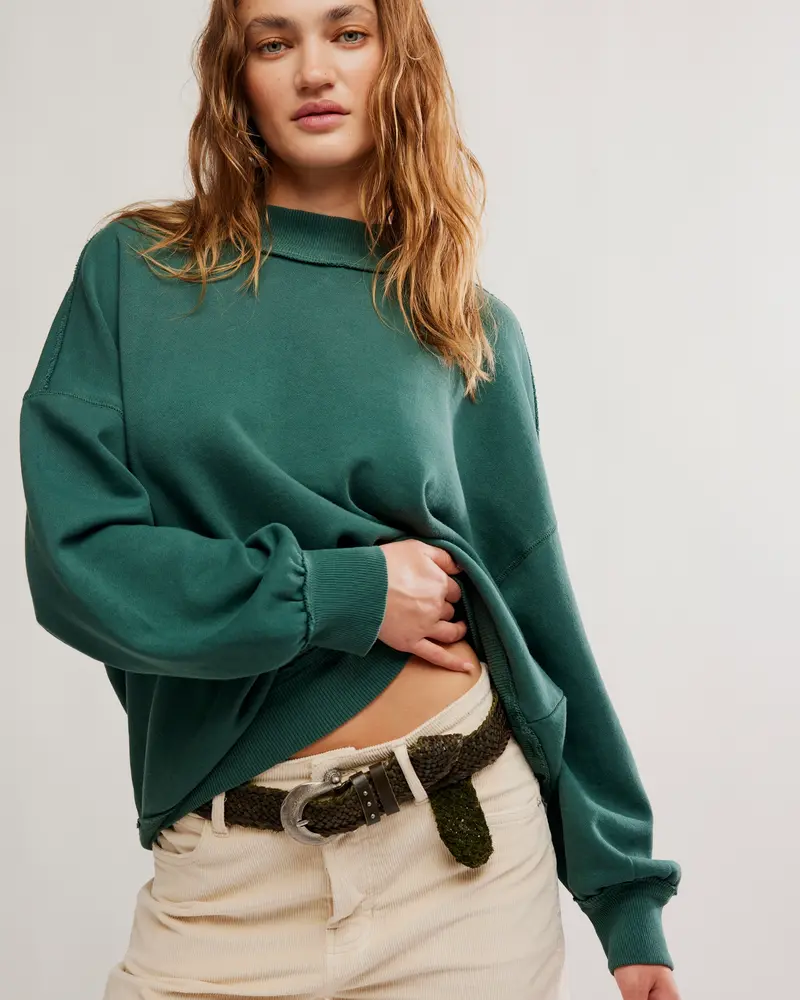 Free People Palm Spring Turtleneck Pullover | Seamoss