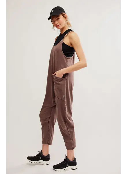 Free People Hot Shot Onesie | Dark Espresso