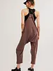 Free People Hot Shot Onesie | Dark Espresso
