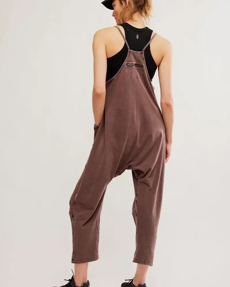 Free People Hot Shot Onesie | Dark Espresso