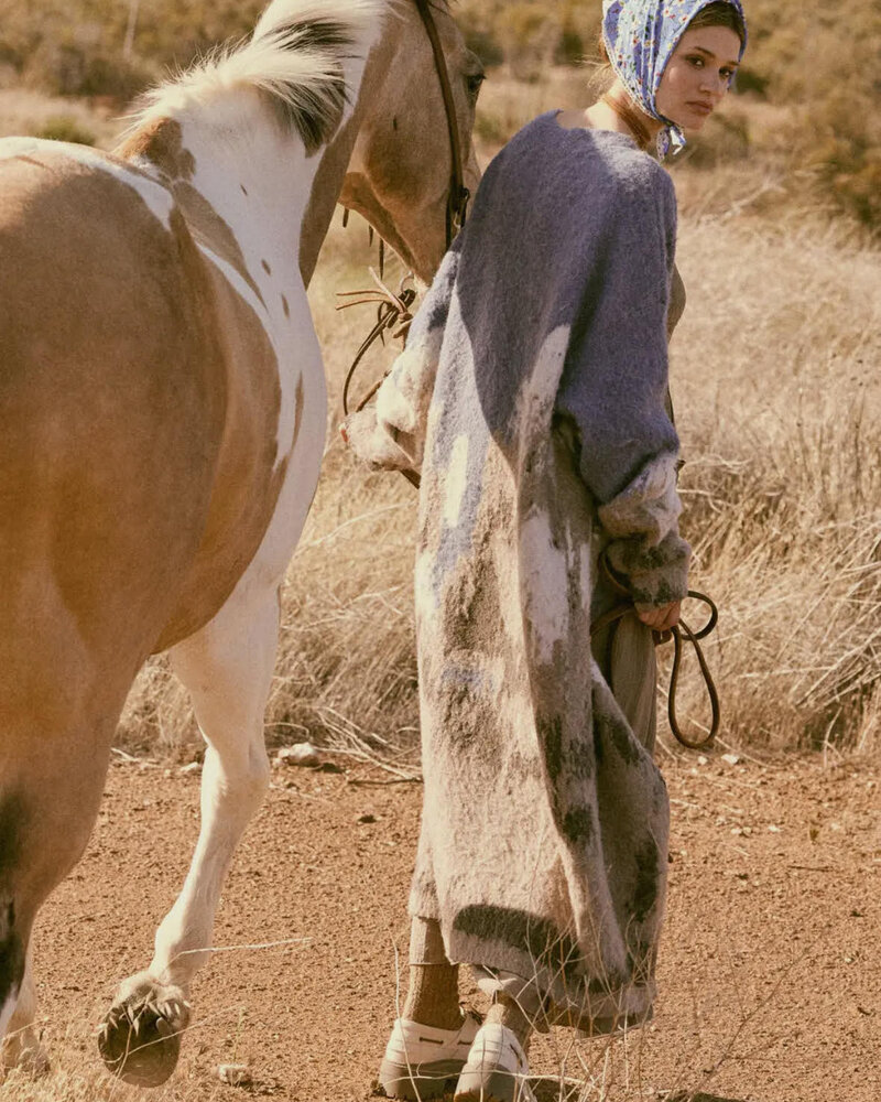 Mountain Jacquard-Knit Cardigan