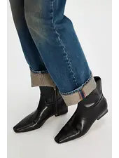 Free People Easy Does It Vegan Ankle Boots | Black