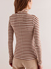 Free People Good Good Stripe Turtleneck | Otter Combo