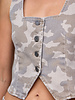 Danie Denim Vest | Camo