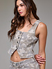 Danie Denim Vest | Camo