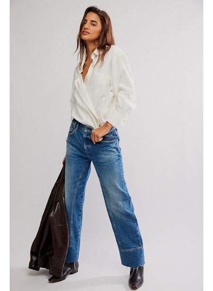 Free People Risk Taker Mid-Rise Jeans | Chance