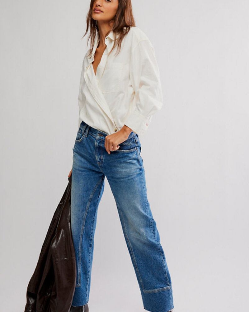 Free People Risk Taker Mid-Rise Jeans | Chance