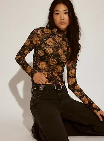 Free People Lyric Long Sleeve | Black