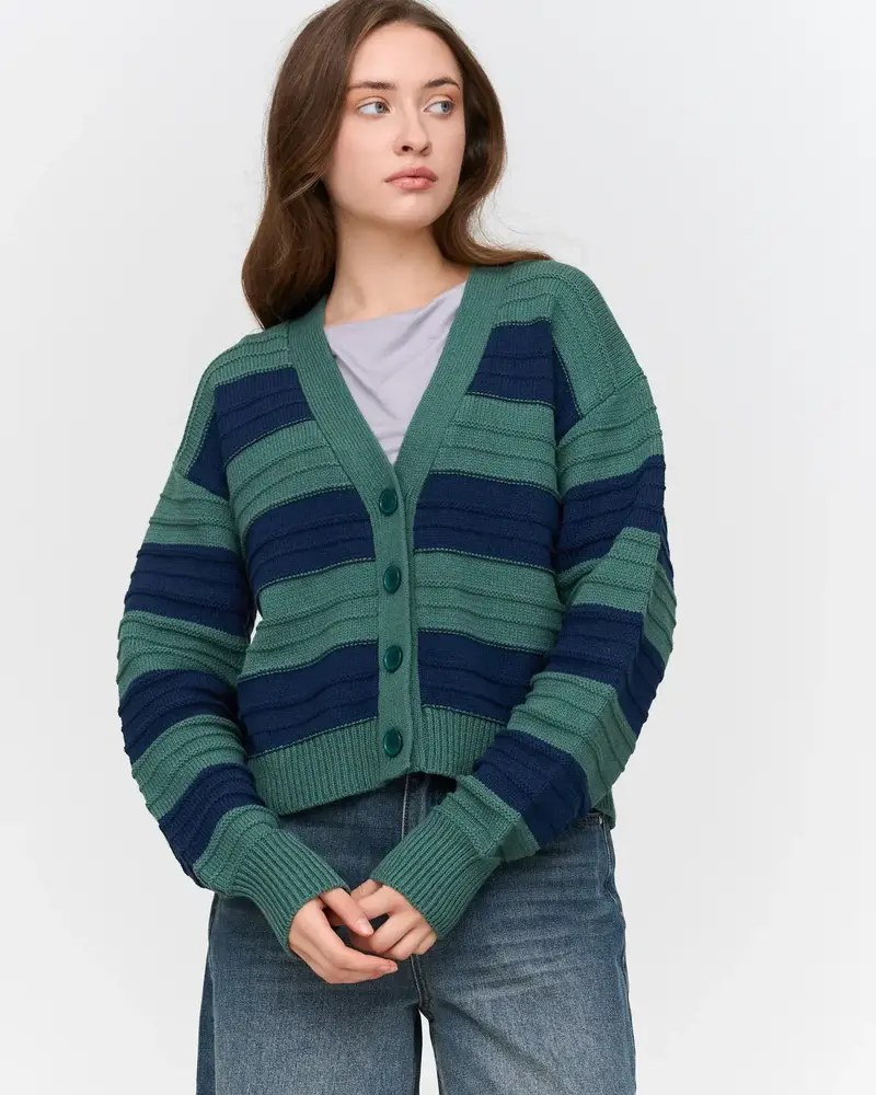 24Colors Verna Cardigan | Green
