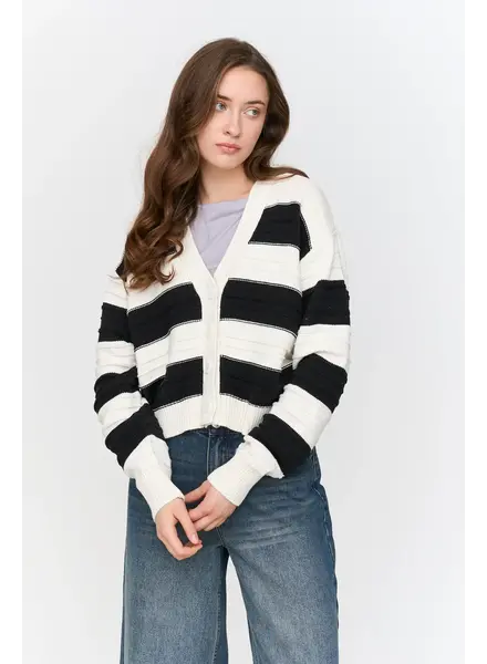 24Colors Verna Cardigan | Black