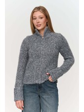 Veronica Knit Cardigan | Grey