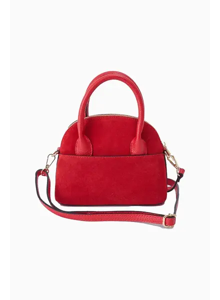 Astrid Besty Leather Bag | Red