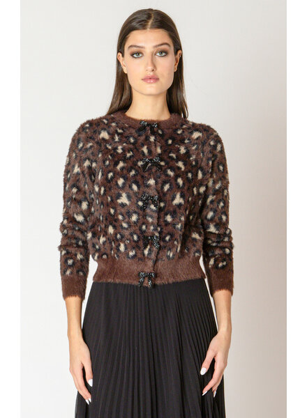 Eden Leopard Cardigan