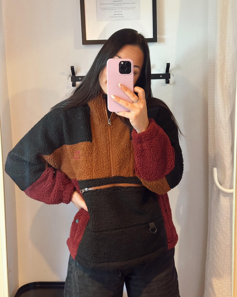 Kennedy Multi Pullover | Burgundy