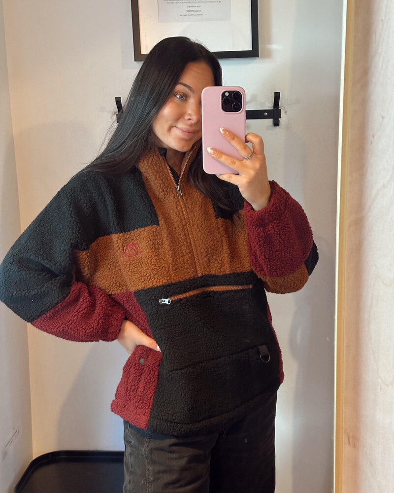 Kennedy Multi Pullover | Burgundy