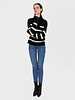 Vero Moda Saba Stripe Sweater | Black