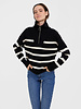 Vero Moda Saba Stripe Sweater | Black