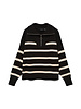 Vero Moda Saba Stripe Sweater | Black