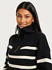 Vero Moda Saba Stripe Sweater | Black