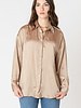 Crinkle Effect Lace Blouse