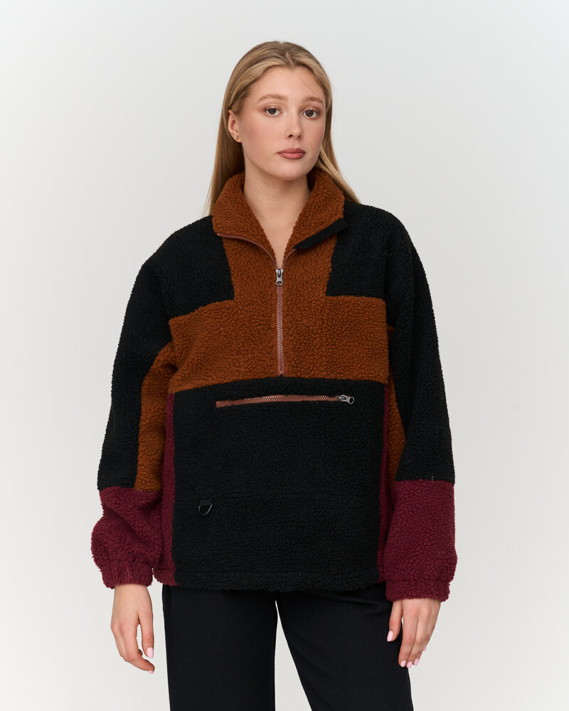 Kennedy Multi Pullover | Burgundy