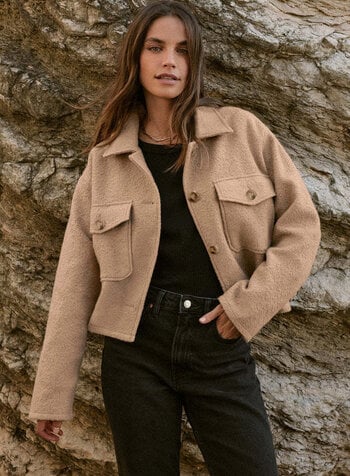 Z Supply Oxford Boucle Jacket