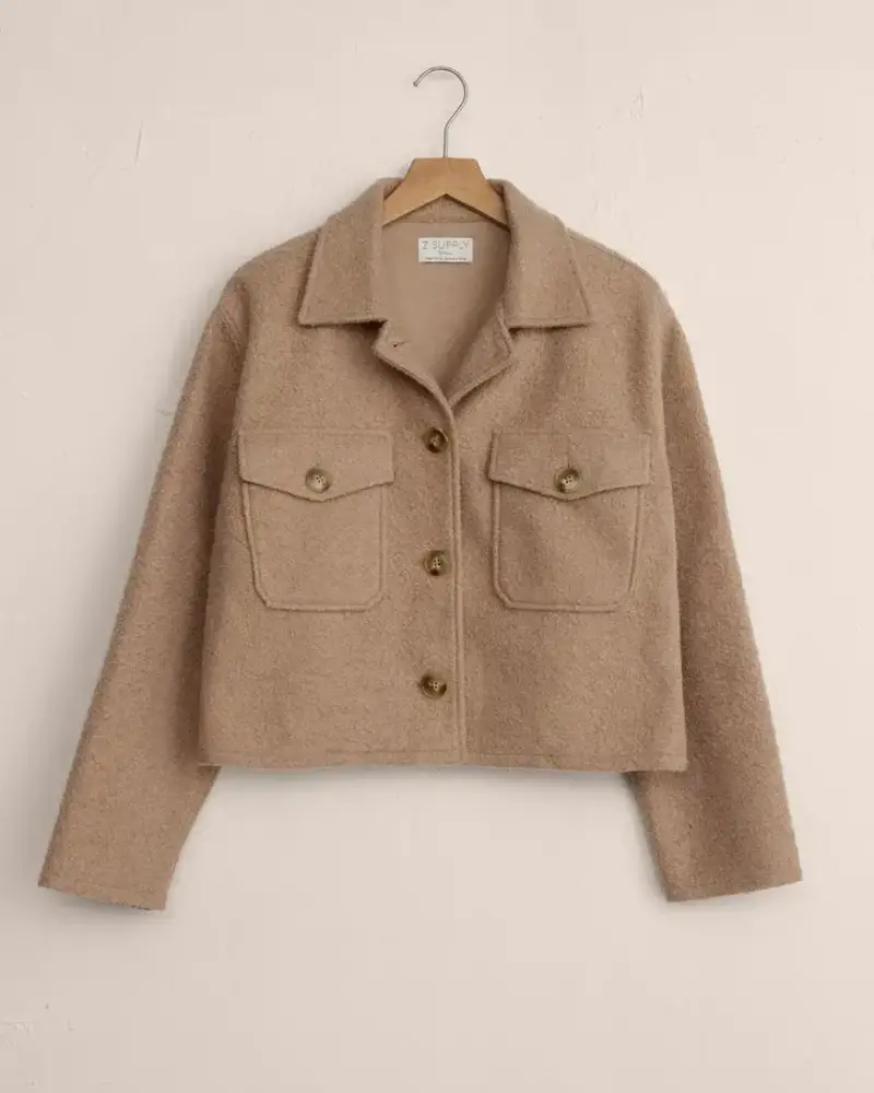 Z Supply Oxford Boucle Jacket