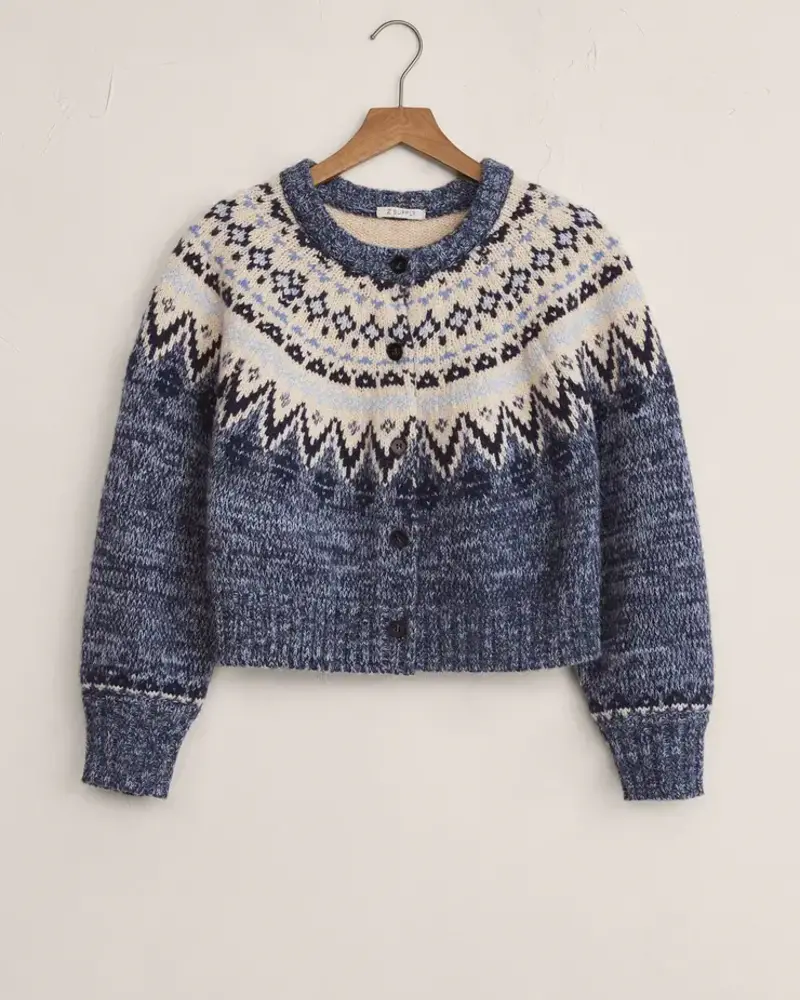 Z Supply North Sea Fair Isle Cardigan