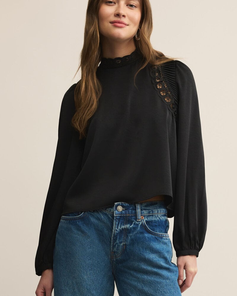Z Supply Silvana Embroidered Top