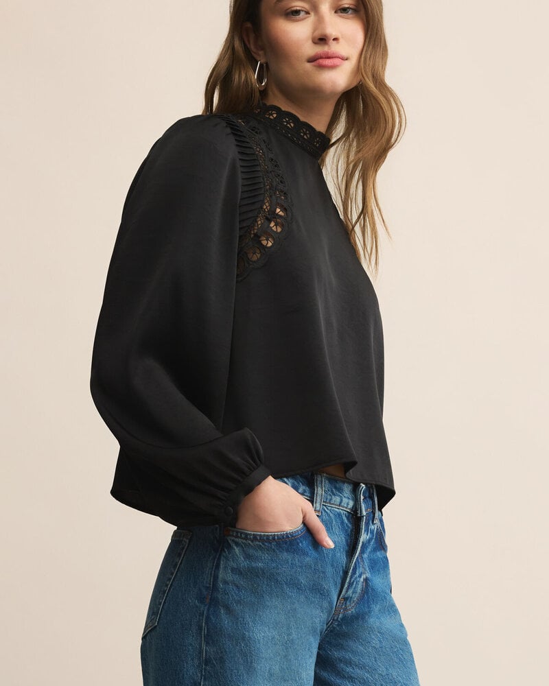 Z Supply Silvana Embroidered Top
