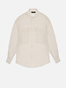 Grayson Sheer Shirt | Ecru